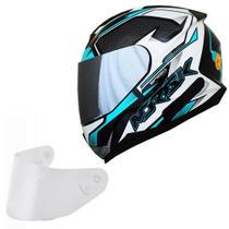 Capacete Masculino Norisk Razor Speedmax Verde Viseira Prata Capacete Masculino Norisk Razor Speedmax Verde Viseira Prata