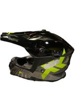 Capacete Mattos Racing Atomic Icon Preto/Fluo/Cinza Capacete Mattos Racing Atomic Icon Preto/Fluo/Cinza