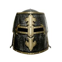 Capacete Medieval Cavaleiro Templário Fantasia Capacete Medieval Cavaleiro Templário Fantasia