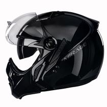 Capacete Mirage Peels Óculos Solar Preto Brilho F21