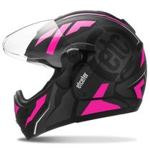 Capacete Mixs Captiva Etceter Stronger Faster Rosa Tam. 60