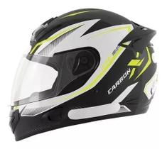 Capacete Mixs Mx2 Carbon X Fechado Para Moto Pro Tork