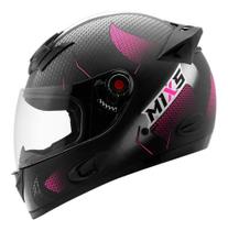 Capacete Mixs Mx5 Fechado Moto Motoqueiro E Narigueira Capacete Mixs Mx5 Fechado Moto Motoqueiro E Narigueira