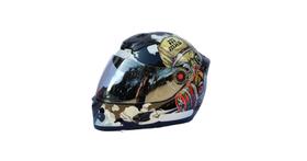 Capacete mixs mx5 virus brilhante