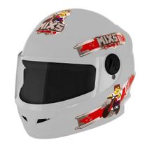 Capacete Mixs Start Infantil Blocks Branco Tam. 54 Pro Tork - MCAP-419BC