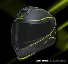 Capacete Mormaii Novo M1 Classic Amarelo Neon Preto Fosco