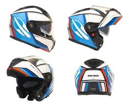 Capacete Mormaii V1 Flagship Articulado Robocop Óculos Fume