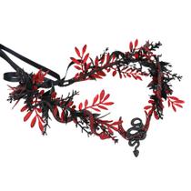 Capacete MOSTORY Gothic Snake Flower Crown Medusa Design