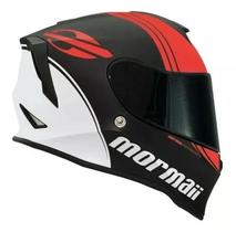Capacete Mota Mormaii M1 Original + Narigueira Preto Fosco