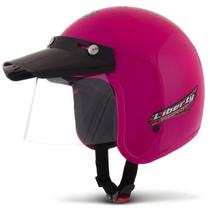 Capacete Moto Aberto Clássico Pro Tork Compact Masculino Feminino Urbano Passeio Confortável