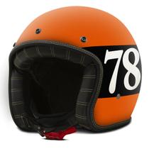 Capacete Moto Aberto Custom Chopper Old School Vintage Cafe Racer Seven Eight Fosco