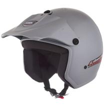 Capacete Moto Aberto Liberty Solid Pro Tork Masculino Feminino Segurança Conforto
