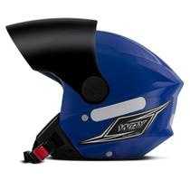 Capacete Moto Aberto Mixs Way Viseira Fumê Masculino Feminino Confortável Segurança Acessórios