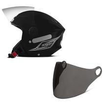 Capacete Moto Aberto Mixs Way + Viseira Fumê