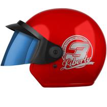 Capacete Moto Aberto Pro Tork Liberty Three 3 Viseira Iridium