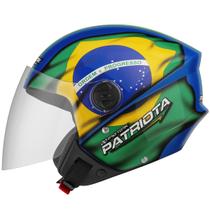 Capacete Moto Aberto Pro Tork New Liberty Three Patriota Unissex Todas as Cores