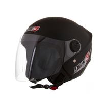 Capacete Moto Aberto ProTork New LibertyThree Preto Fosco 58