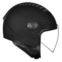 Capacete Moto Aberto Race Tech One Monocolor Preto Fosco Capacete Moto Aberto Race Tech One Monocolor Preto Fosco