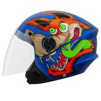 Capacete Moto Aberto Urbano New Liberty 3 Three Coyote Brilhante Pro Tork