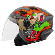 Capacete Moto Aberto Urbano New Liberty 3 Three Coyote Brilhante Pro Tork