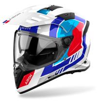 Capacete Moto Airoh Bandit Off Road Big Trail Horn Branco Capacete Moto Airoh Bandit Off Road Big Trail Horn Branco