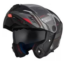 Capacete Moto Articulado Mt Atom 2 Bast D5 C/Óculos Capacete Moto Articulado Mt Atom 2 Bast D5 C/Óculos