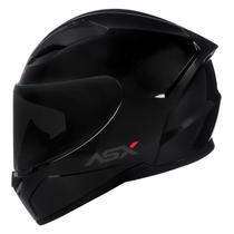 Capacete Moto Asx City Solid Sv Visor Solar Preto Brilhante Capacete Moto Asx City Solid Sv Visor Solar Preto Brilhante