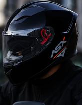 Capacete Moto Asx City SV Solid Integral Fechado Brilhante Cor:Preto+CinzaTamanho:60 Capacete Moto Asx City SV Solid Integral Fechado Brilhante Cor:Preto+CinzaTamanho:60