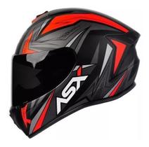 Capacete Moto Asx Draken Vector Fosco Masculino Feminino