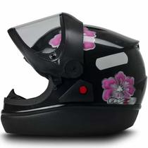 Capacete Moto Automático Fw3 Mod. San Marino Com Nariqueira