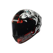 Capacete Moto Axxis Draken Roar B5 Vermelho Fosco - Tamanho L