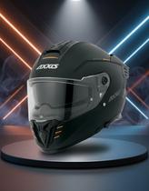Capacete Moto Axxis Hawk SV Evo Solid A1 Integral Fosco Cor:PretoTamanho do Capacete:58 Capacete Moto Axxis Hawk SV Evo Solid A1 Integral Fosco Cor:PretoTamanho do Capacete:58