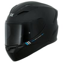 Capacete Moto Axxis Segment 2 Solid A1 Integral Matt Black