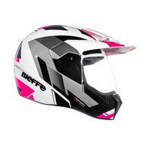 Capacete Moto Bieffe 3Sport React Feminino Masculino