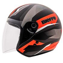 Capacete Moto Bieffe Allegro VTR com Óculos Interno Fumê Masculino Feminino Lançamento