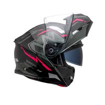 Capacete Moto Bieffe B-Dynamic Attractie Com Óculos Interno Capacete Moto Bieffe B-Dynamic Attractie Com Óculos Interno