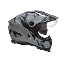 Capacete Moto Bieffe B-trail Conquest Com Óculos Interno Capacete Moto Bieffe B-trail Conquest Com Óculos Interno