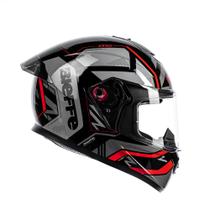 Capacete Moto Bieffe B12 Phanton Com Spoiler