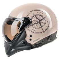 Capacete moto com duas viseiras juntas Peels F21