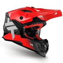 Capacete Moto Cross Trilha Enduro Mattos Atomic Icon Vermelh