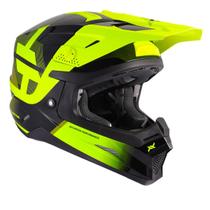 Capacete Moto Cross Trilha Enduro Mattos Echoes Amarelo