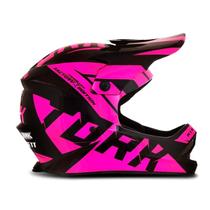 Capacete Moto Cross Trilha Infantil Factory Edition Pro Tork Kids Preto/rosa