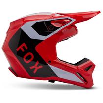 Capacete Moto Cross Trilha Off Road Fox Mx V1 Lean Vermelho