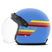 Capacete Moto Custom Old School Etceter Old Years Unissex Café Racer Vintage Retrô Chopper 56 58 60