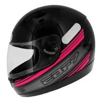 Capacete Moto Ebf 7 Carbon Gt Preto Solid Várias Cores + Nf