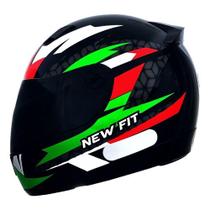 Capacete Moto Ebf New Fit Control Fechado Com Narigueira Capacete Moto Ebf New Fit Control Fechado Com Narigueira