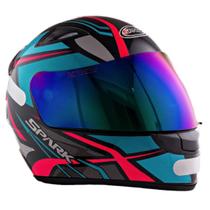 Capacete Moto Ebf Spark Dragon Spider Fechado Mais Viseira Camaleão