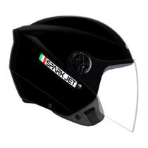 Capacete Moto EBF Spark Jet Solid Aberto Várias Cores