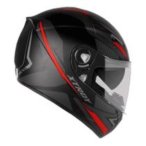 Capacete Moto Ebf Xtroy Com Óculos Interno Fumê + Narigueira