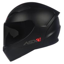 Capacete Moto Fechado Asx Masculino Feminino City preto Fosco